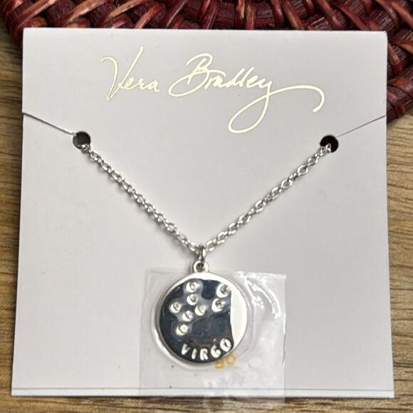 Vera Bradley Virgo Zodiac Necklace NWT - Picture 1 of 5